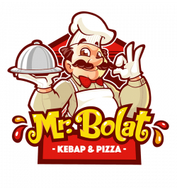 Mascot logo design for fast food restaurant