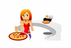 Chicago-style pizza Restaurant Pizza Pizza - Girl eating pizza 1288 ...