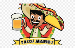 Tacos Clipart Mexican Restaurant - Png Download (#2646271 ...