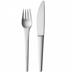 Fork and Knife One | Isolated Stock Photo by noBACKS.com