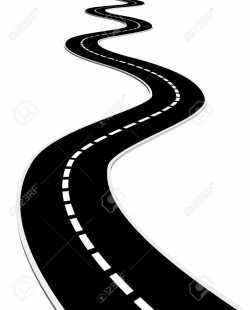 Road Clip Art In Black And White | Clipart Panda - Free ...