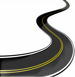 Road Highway Clip art - Curved road 1500*1529 transprent Png Free ...