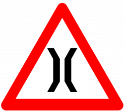 File:Narrow bridge sign (India).svg - Wikipedia