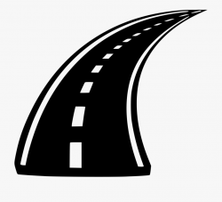 Highway Clipart Drive Way - Road Icon Png #1901297 - Free ...