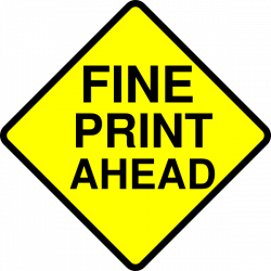 Fine Print Caution Clip Art at Clker.com - vector clip art online ...