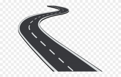 Roadway Clipart Highway - Png Download (#2674404) - PinClipart