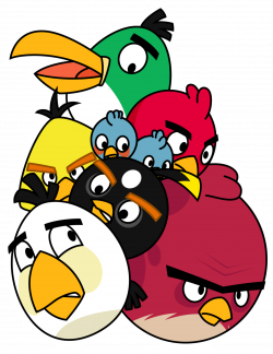 Pile of Angry Birds by Gav-Imp.deviantart.com | Angry Birds ...