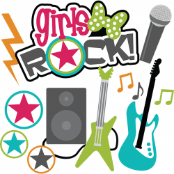 Girls Rock! SVG Scrapbook collection teen svg files for scrapbooking ...