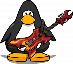 Image - Hard Rock Guitar from a Player Card.PNG | Club Penguin Wiki ...