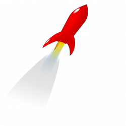Rocket | Free Stock Photo | Illustration of a red rocket | # 16618