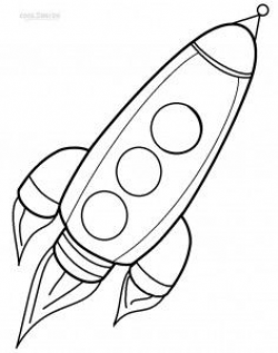 Rocket Ship Coloring Page | all about outer space | Coloring ...