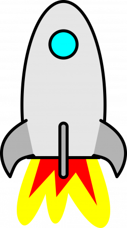 Clipart - Rocket