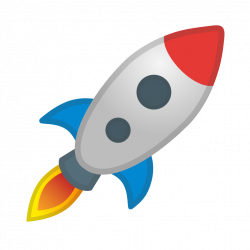Rocket Icon | Noto Emoji Travel & Places Iconset | Google