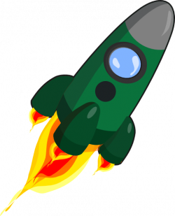 Green Rocket Clip Art at Clker.com - vector clip art online ...