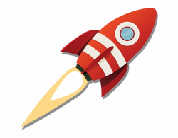 Rocketship Clipart Rocket Launch - Transparent Cartoon ...