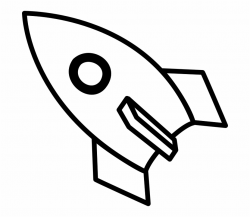 Rocket Start Fire Cartoon Outlines White - Rocket Clip Art ...