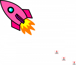Pink Rocket Clip Art at Clker.com - vector clip art online, royalty ...