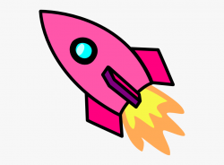 Pink Rocket Clip Art - Rocket Ship Clipart #74660 - Free ...