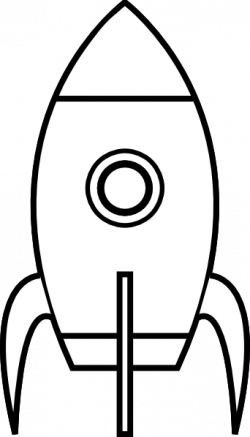 Rocket Ship Stencil - ClipArt Best | To the Moon! | Space ...