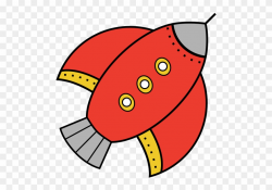 Rocketship Clip Art Rocket Ship - Red Rocket Ship - Png ...