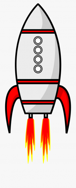 Moon Rocket Remix 6 - Clipart Cartoon Rocket Ship #75387 ...