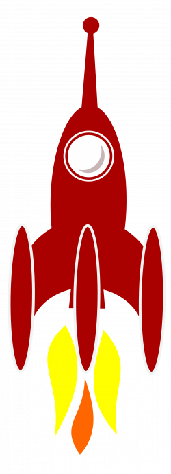 clipartist.net » Clip Art » booster rocket super duper SVG