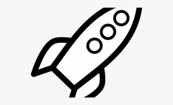 Adobe Clipart Black And White - Simple Easy Rocket Drawing ...