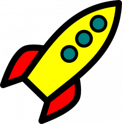 Rocket Clip Art at Clker.com - vector clip art online, royalty free ...