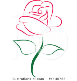 Rose Clipart #1140756 - Illustration by Vitmary Rodriguez