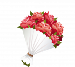 Flower bouquet Clip art - Cartoon red valentine rose 2153*1916 ...