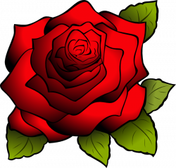 Red Rose Clip Art at Clker.com - vector clip art online, royalty ...