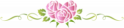 Heart Rose Pink Floral Ornament PNG Clip Art | Gallery Yopriceville ...