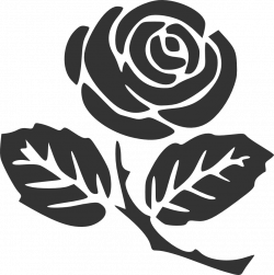 Rose Silhouette Cliparts Free Download Clip Art - carwad.net