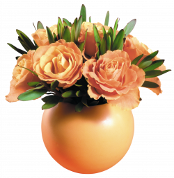 Yellow Rose Vase Transparent PNG Picture | Gallery Yopriceville ...