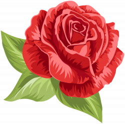 Red Vintage Rose PNG Clip Art | Gallery Yopriceville - High-Quality ...