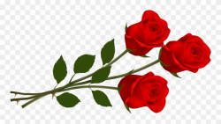 Red Rose Clipart - Three Red Roses - Png Download (#48589 ...