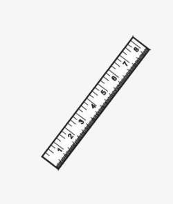 Ruler, Ruler Clipart, Black And White Png Image And Clipart ...