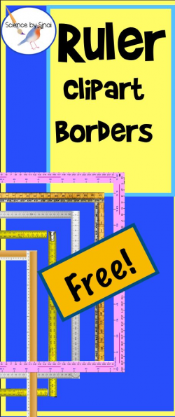 FREE RULER BORDERS Page Border Clipart Measurement | Upper ...