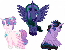 The Rulers of Equestria by kindheart525 on DeviantArt