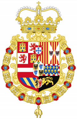 File:Coat of Arms of the King of Spain as Monarch of Milan (1580 ...