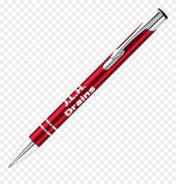 Clipart Ruler Pen - Electra Metal Ball Pens - Png Download ...