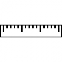 ruler (simple, without figures) clipart, cliparts of ruler ...