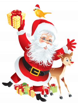 28+ Collection of Santa And Rudolph Clipart | High quality, free ...