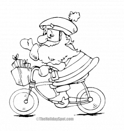 Christmas coloring book | Pictures to color