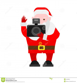 santa with a camera clipart - Google Search | Christmas ...