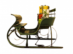 Santa Claus Sleigh Presents on Seat transparent PNG - StickPNG