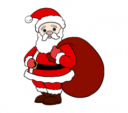 Drawing Picture Of Santa Claus at GetDrawings.com | Free for ...