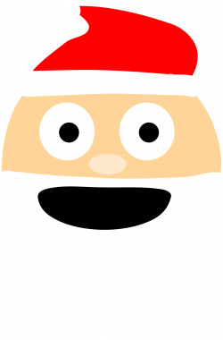 Clipart - Santa Emoji