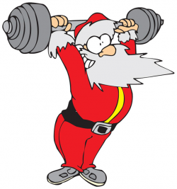 CH-Santa-Weight-Lifting-0021 - Shore Point Fitness