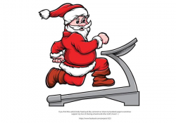 Free Santa Clipart fitness, Download Free Clip Art on Owips.com